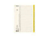 Pappregister Servo A4 1-31 gul flik - Primmeshiper