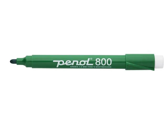 Whiteboardpenna PENOL 800 rund grön - Primmeshiper