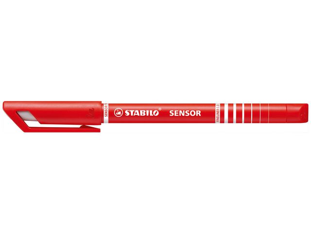 Fineliner STABILO Sensor 0.3mm röd - Primmeshiper