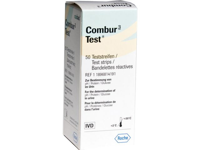 Urinstickor COMBUR 3 test 50/fp - Primmeshiper