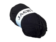 Akrylgarn 50g svart - Primmeshiper