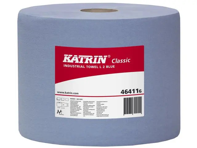 Industrirulle blå, 2-lags, KATRIN - Primmeshiper