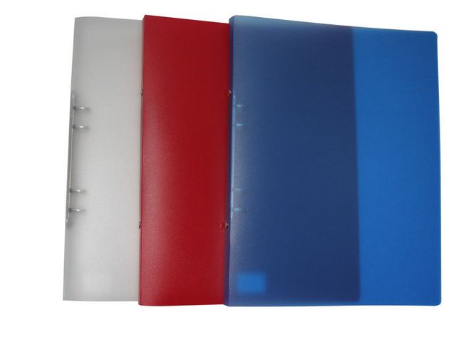 Ringpärm A4 16mm böjbar plast transp. - Primmeshiper