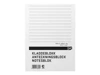 Anteckningsblock A5 100 blad TF linj - Primmeshiper