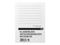 Anteckningsblock A6 100 blad TF linjerat - Primmeshiper