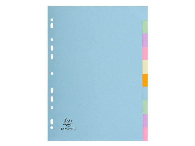 Pappersreg EXACOMPTA Forever A4 10-del - Primmeshiper