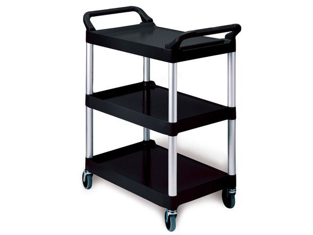 Bordsvagn Rubbermaid 3 hyllplan Primmeshiper