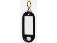 Nyckelbricka standard svart 100/fp - Primmeshiper