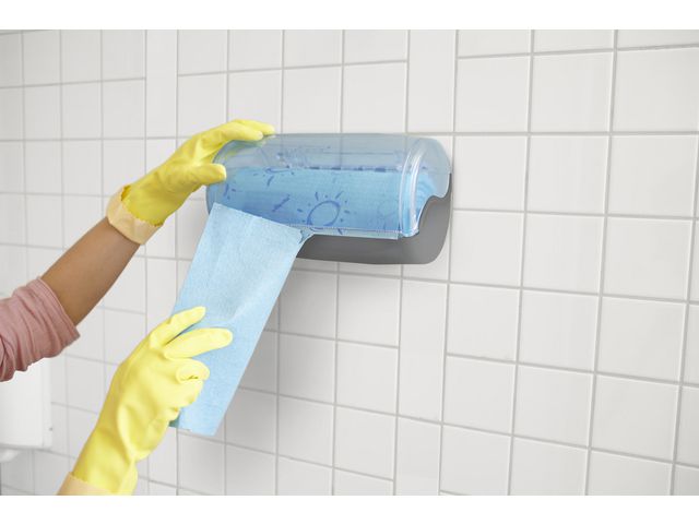 Diskduk VILEDA Quick n Dry rulle 10m - Primmeshiper