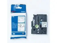 Tape BROTHER TZER231 12mm Svart på Vit - Primmeshiper