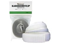 Kardborrtejp 20mmx1m vit - Primmeshiper