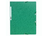 Gummibandsmapp u.kl. EXACOMPTA A4 grön - Primmeshiper