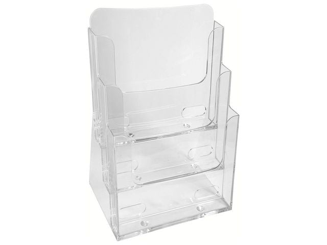 Broshyrställ EXACOMPTA A4 3-fack - Primmeshiper