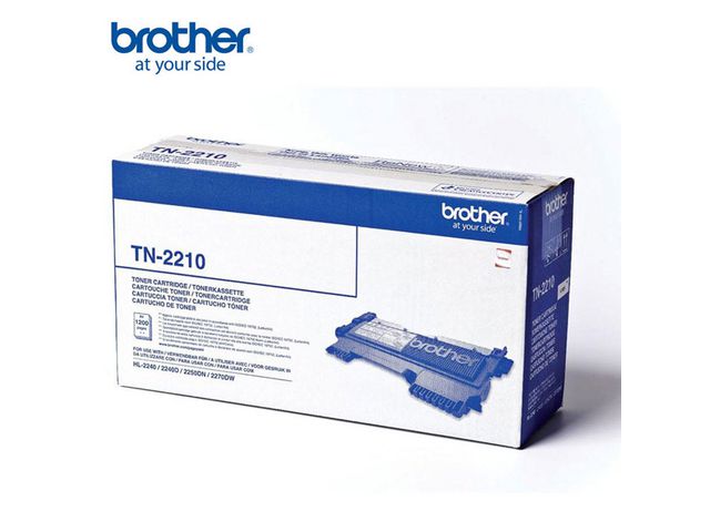Toner BROTHER TN2210 1,2K svart - Primmeshiper