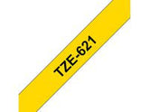 Tape BROTHER TZE621 9mm svart på gul Primmeshiper