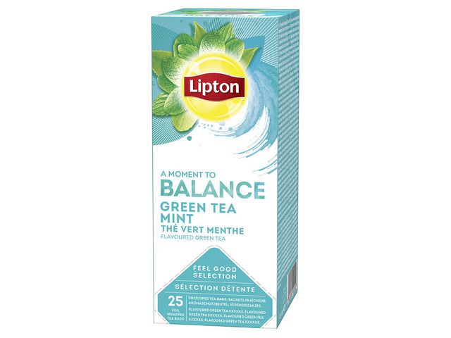 Te LIPTON påse Green Tea Mint 25/fp - Primmeshiper