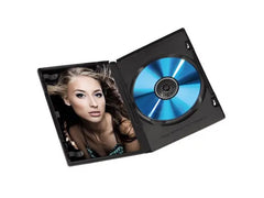 CD/DVD-Fodral HAMA 5/fp svart - Primmeshiper