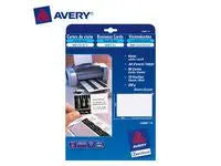 Visitkort AVERY laser 270g 85x54mm - Primmeshiper