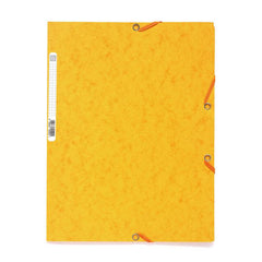 Gummibandsmapp EXACOMPTA 3-klaff A4 gul Primmeshiper