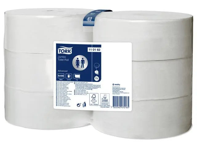 Toalettpapper TORK Uni T1 1-lag 500m - Primmeshiper