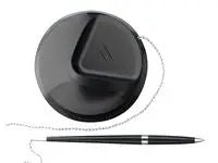 Kulpenna med hållare/kedja svart - Primmeshiper