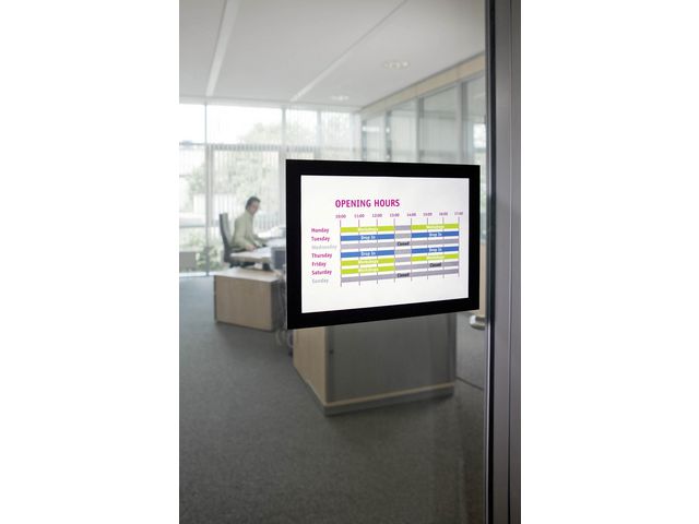 Magnetram självh.DURAFRAME A5 svart 2/fp - Primmeshiper