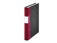 Kontorspärm neutral A4 40mm vinröd - Primmeshiper