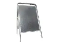 Gatuställ Sign 50x70cm silver Primmeshiper