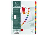 Kartongregister EXACOMPTA 1-31 multifärg - Primmeshiper