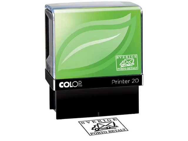 Stämpel standardtext Porto Betalt Primmeshiper