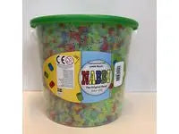 Nabbipärlor transp mix färg 20000/fp - Primmeshiper