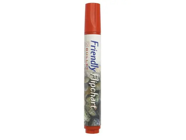 Blädderblockspenna FRIENDLY rund röd - Primmeshiper