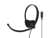 Datorheadset KOSS headset CS200 USB sva - Primmeshiper