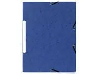 Gummibandsmapp EXACOMPTA 3-kl ECO blå - Primmeshiper