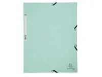 Gummibandsmapp EXACOMPTA 3kl A4 mintgrön - Primmeshiper