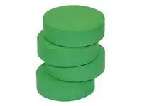 Färgpuckar 55-57 mm, grön 6/fp - Primmeshiper