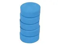 Färgpuckar 55-57 mm, blå 6/fp - Primmeshiper