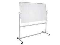 Whiteboard dubbelsidig emalj 150x120cm - Primmeshiper