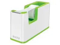 Tejpdispenser m tejp WOW vit/grön - Primmeshiper