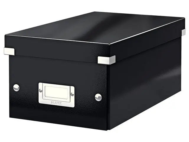 Förvaringslåda DVD ClicknStore svart - Primmeshiper