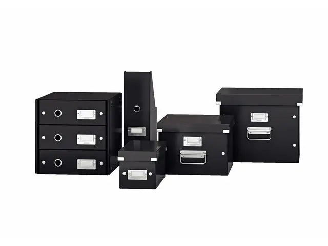 Förvaringslåda CD ClicknStore svart - Primmeshiper