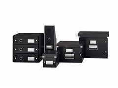 Förvaringslåda CD ClicknStore svart - Primmeshiper