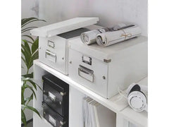 Förvaringslåda CD ClicknStore vit - Primmeshiper