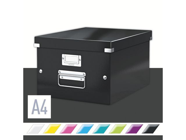 Förvaringslåda ClicknStore medium svart - Primmeshiper