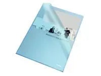 Aktmapp ESSELTE A4 0,11 blå 100/fp - Primmeshiper