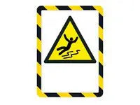 Magnetram självh. DJOIS A4 rö/vi 2/fp - Primmeshiper