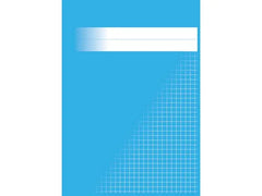 Räknehäfte A5 5x5mm mellanblå - Primmeshiper