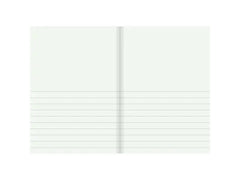 Skrivhäfte A4 1/2 sida linj 14,5mm blå - Primmeshiper