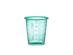 Medicinbägare Eco 30ml smal grön 90/fp - Primmeshiper