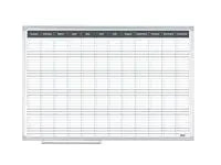 Tavla 2x3 Årsplan månad 90x60cm - Primmeshiper